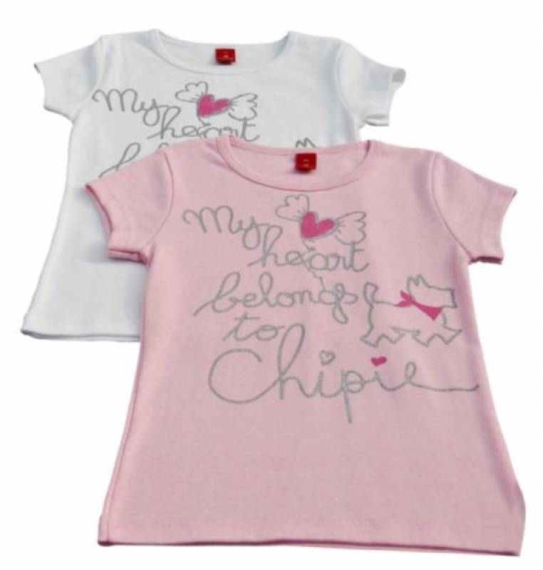 Chipie Tee-Shirt Manches Courtes Basic Rose Chipie Tee-Shirt Manches Courtes Basic Rose