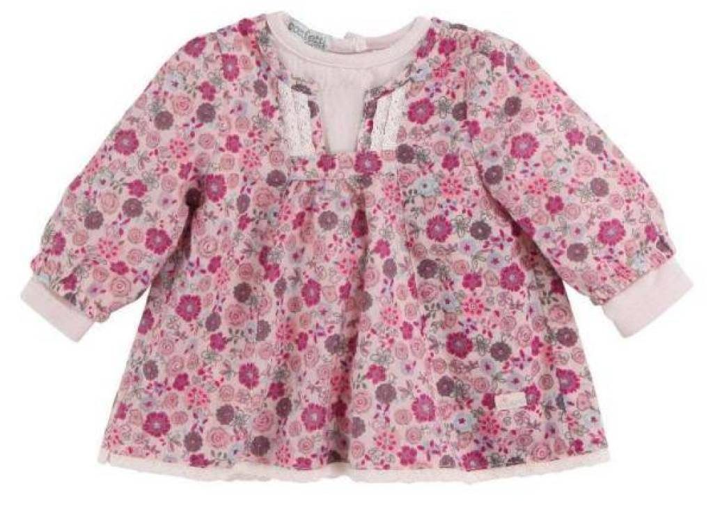 Blouse Indigo Bobo Rose Confetti Blouse Indigo Bobo Rose de chez Confetti, collection Indigo Bobo Fille