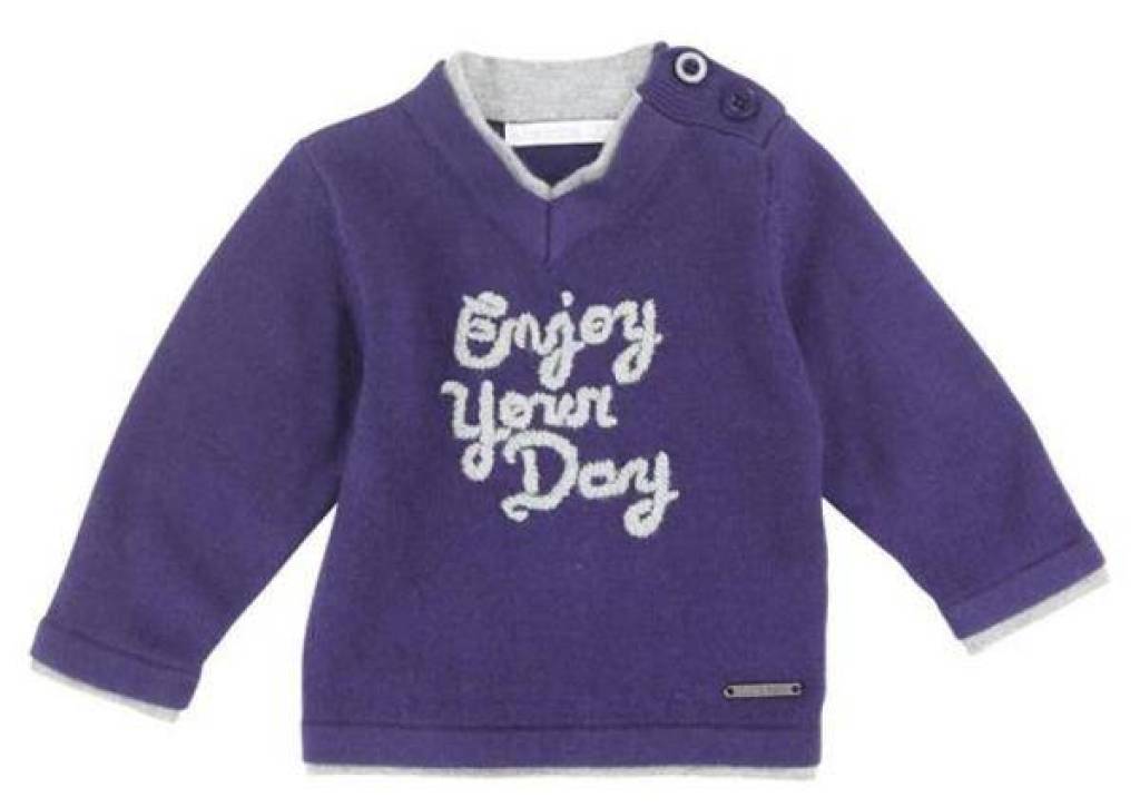 Pull Indigo Bobo Bleu Confetti Pull Indigo Bobo Bleu de chez Confetti, collection Indigo Bobo Garçon