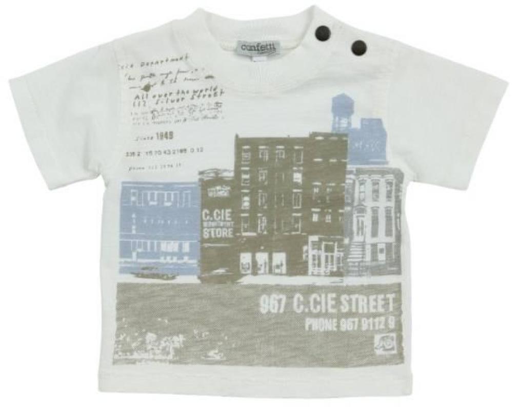 Tee-Shirt Manches Courtes Ivoire Confetti Tee-Shirt Manches Courtes Ivoire de chez Confetti, collection