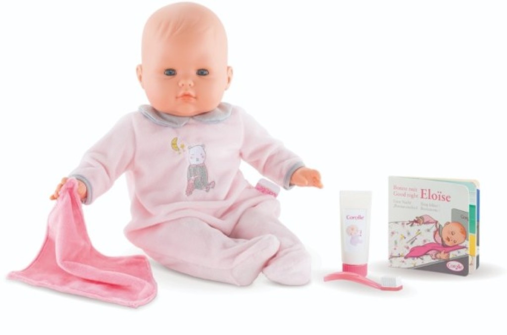 Coffret Poupon Éloïse va au dodo Mon Grand Poupon 36 cm Corolle Coffret Poupon Éloïse va au dodo Mon Grand Poupon 36 cm de chez Corolle, collection Mon Grand Poupon