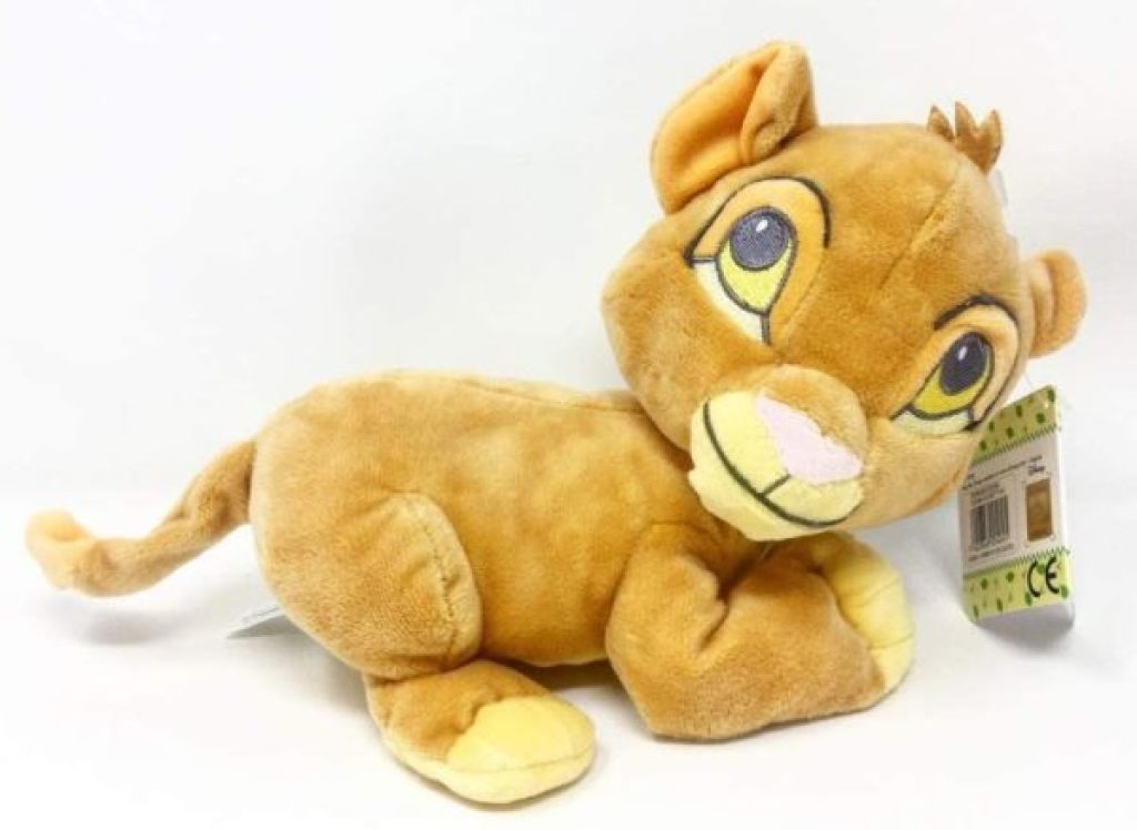 Peluche Simba - 20 cm de chez Disney Baby, collection Bambi et Panpan