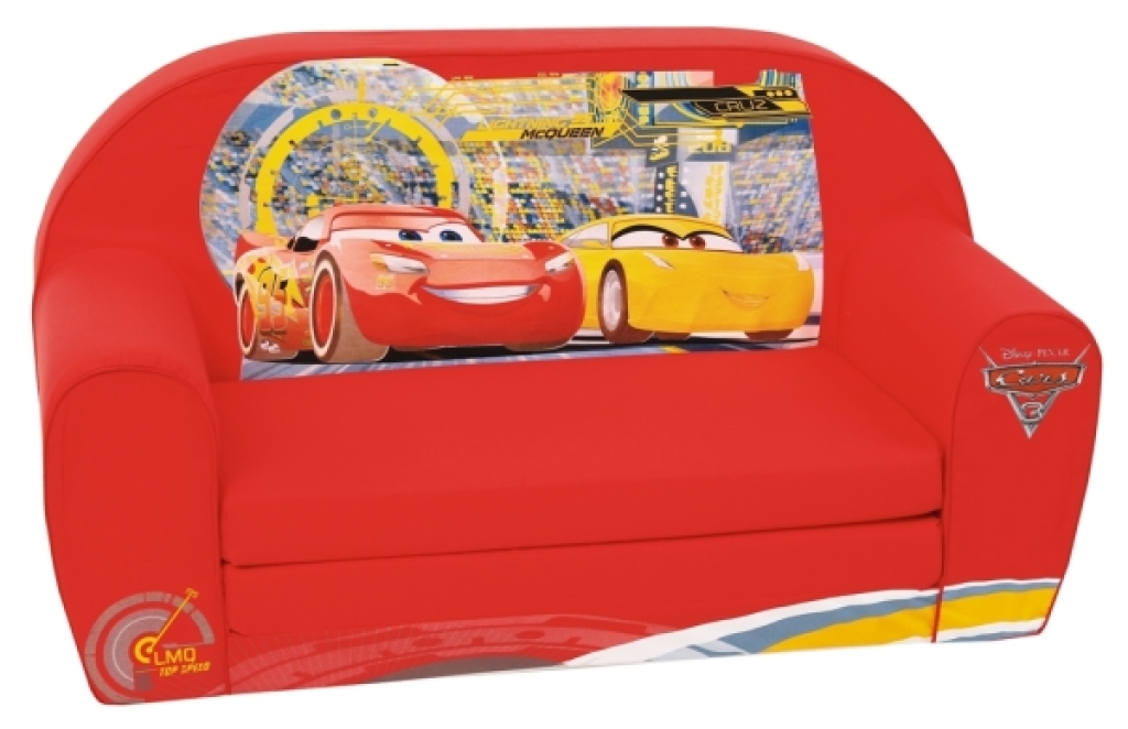 Canapé Convertible Cars de chez Disney, collection Cars