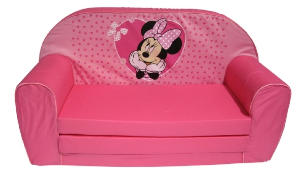 Disney Canapé-Lit Minnie Coeurs Disney Canapé-Lit Minnie Coeurs
