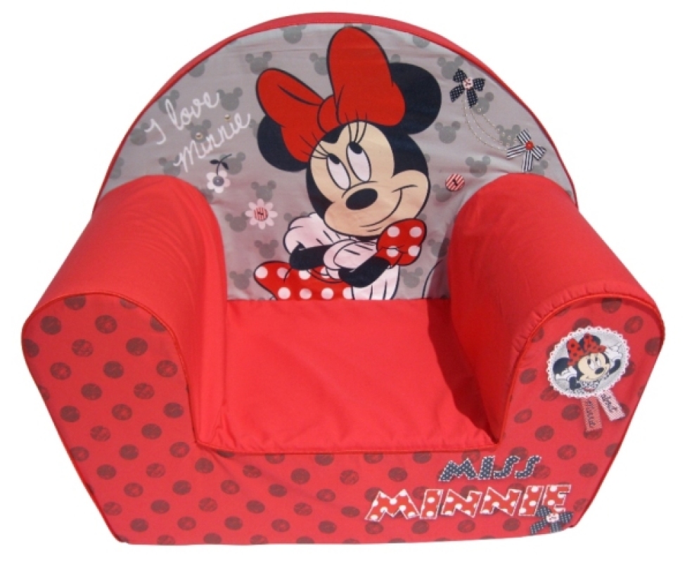 Disney Fauteuil Miss Minnie Rouge Disney Fauteuil Miss Minnie Rouge