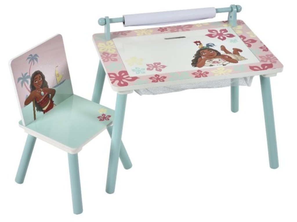 Bureau et Chaise Vaiana Disney Home Bureau et Chaise Vaiana de chez Disney Home, collection Vaiana Home