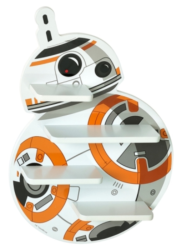 Etagère Murale BB8 Star Wars Disney Home Etagère Murale BB8 Star Wars de chez Disney Home, collection Star Wars Home
