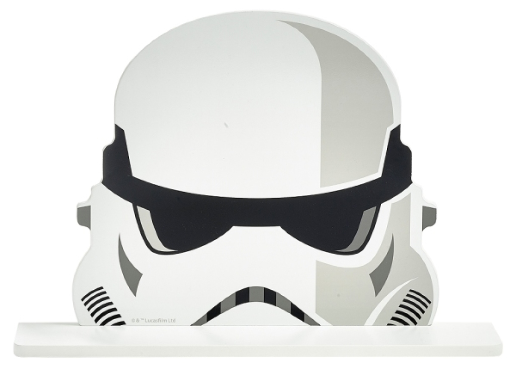 Etagère Murale StormTrooper Star Wars Disney Home Etagère Murale StormTrooper Star Wars de chez Disney Home, collection Star Wars Home