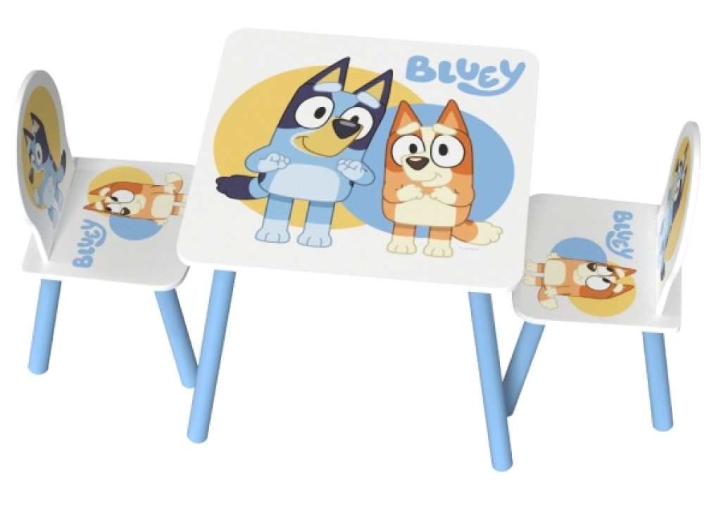 Table et Chaises Bluey Disney Home Table et Chaises Bluey de chez Disney Home, collection Bluey Home