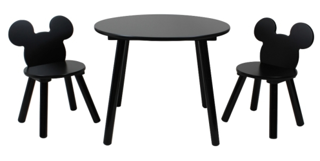 Table et Chaises Mickey Disney Home Table et Chaises Mickey de chez Disney Home, collection Mickey et Minnie Home