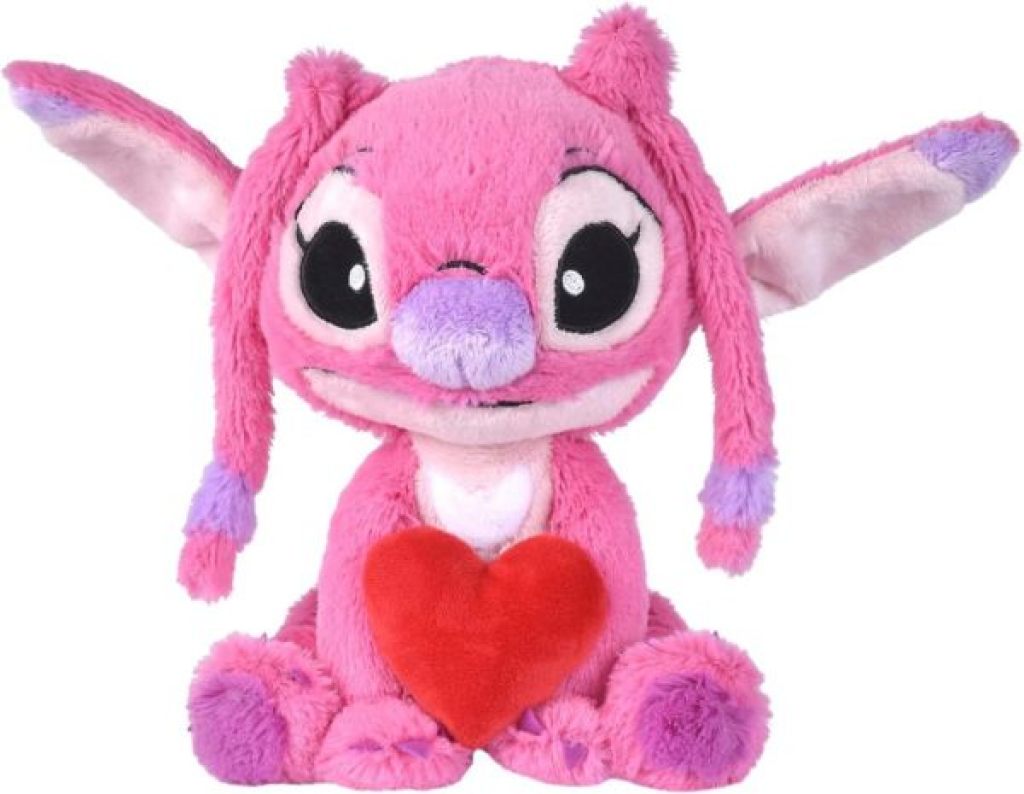 Peluche Angel Coeur - 25 cm Disney Peluche Angel Coeur - 25 cm de chez Disney, collection Stitch