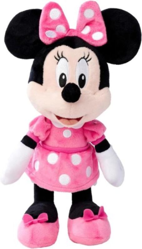 Peluche Minnie Clubhouse - 25 cm Disney Peluche Minnie Clubhouse - 25 cm de chez Disney, collection Mickey et Minnie