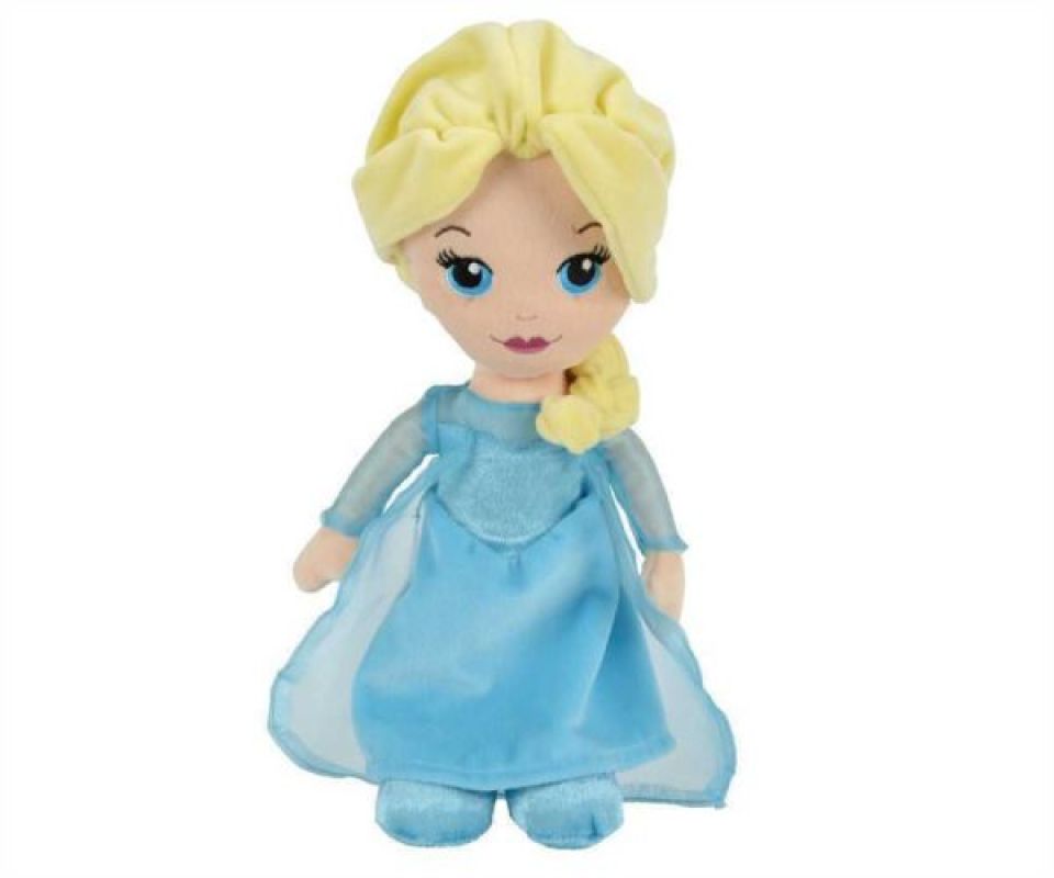 Disney Peluche Poupée Elsa - 25 cm Disney Peluche Poupée Elsa - 25 cm