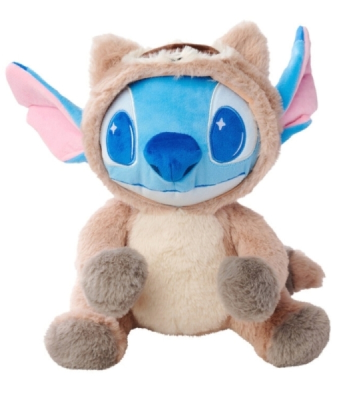 Peluche Stitch Raton Laveur Disney Peluche Stitch Raton Laveur de chez Disney, collection Stitch