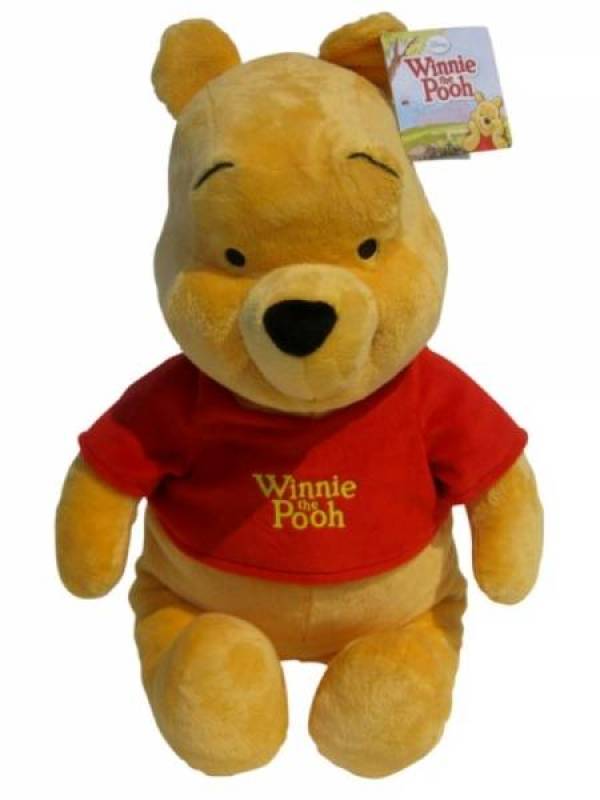 Peluche Winnie - 61 cm de chez Disney, collection Winnie et ses Amis
