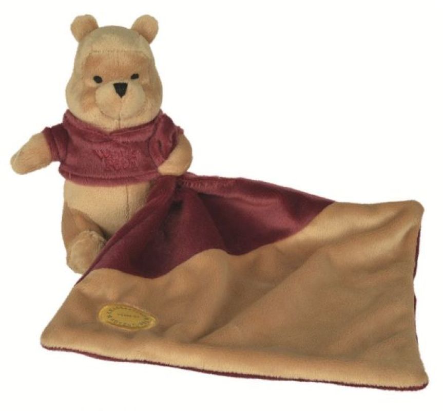 Disney Peluchette Winnie 90è Anniversaire et Mouchoir Disney Peluchette Winnie 90è Anniversaire et Mouchoir