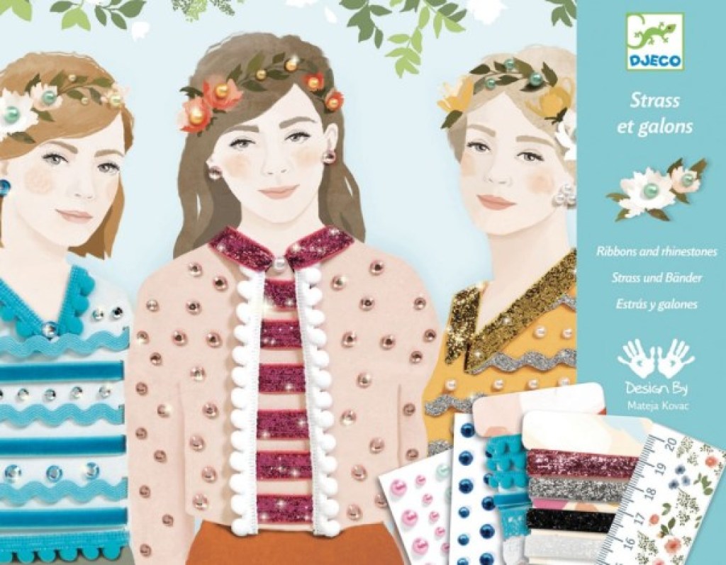Coffret Activités Papier Filles des Quatre Saisons Djeco Coffret Activités Papier Filles des Quatre Saisons de chez Djeco, collection Les plus grands