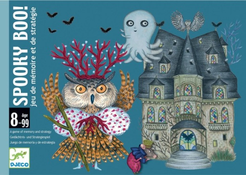 Jeu de Carte de Mémoire et de Stratégie Spooky Boo Djeco Jeu de Carte de Mémoire et de Stratégie Spooky Boo de chez Djeco, collection Jeux de cartes