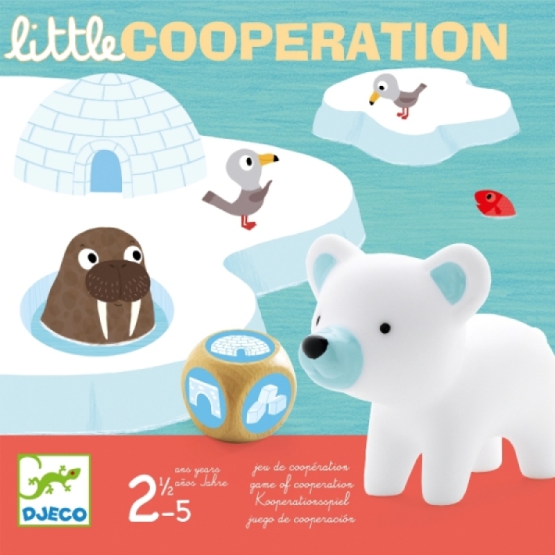 Jeu Little Cooperation de chez Djeco, collection Jeux des tout petits