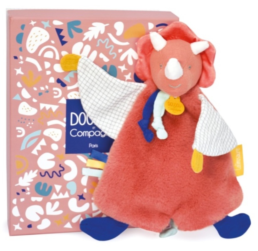 Doudou Dino Lou Calinosaures Doudou et Compagnie Doudou Dino Lou Calinosaures de chez Doudou et Compagnie, collection Calinosaures