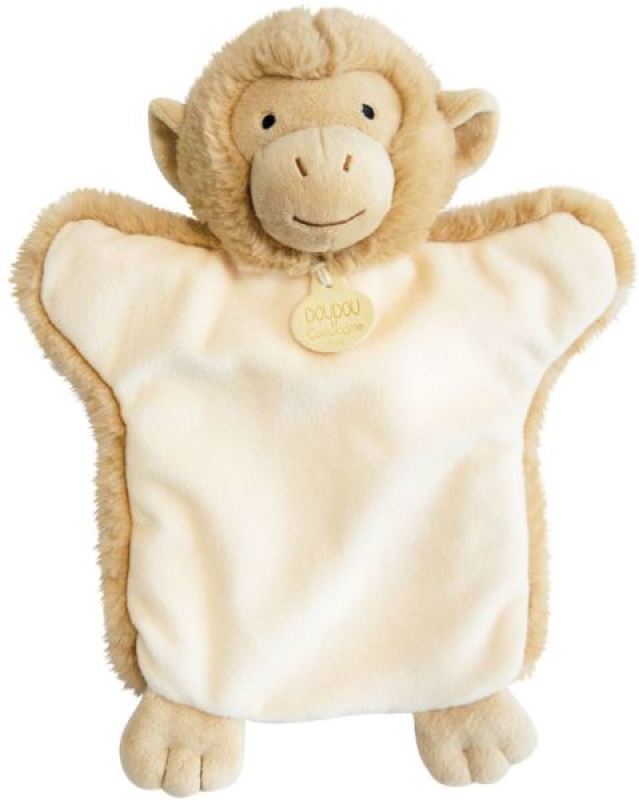 Doudou Marionnette Singe Doudou et Compagnie Doudou Marionnette Singe de chez Doudou et Compagnie, collection Les Doudous Marionnettes