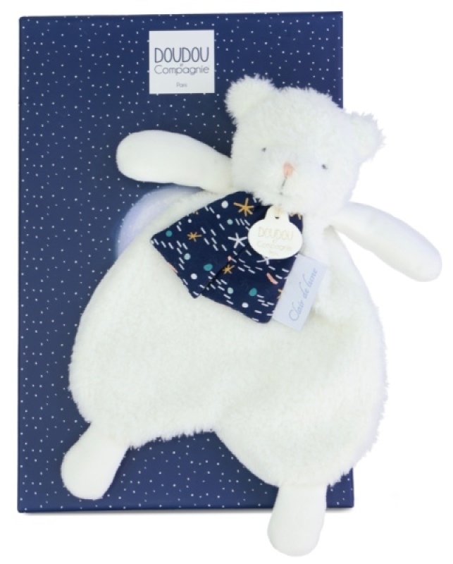 Doudou Ours Luminescent Clair de Lune Doudou et Compagnie Doudou Ours Luminescent Clair de Lune de chez Doudou et Compagnie, collection Les Luminescents