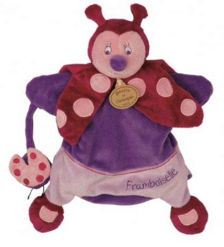 Doudou et Compagnie Marionnette Coccinelle Framboiselle Doudou et Compagnie Marionnette Coccinelle Framboiselle