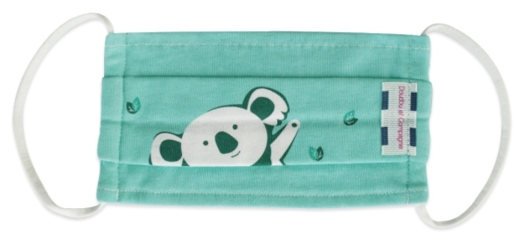 Masque Fun Koala Taille S Doudou et Compagnie Masque Fun Koala Taille S de chez Doudou et Compagnie, collection Protection et Solidarité