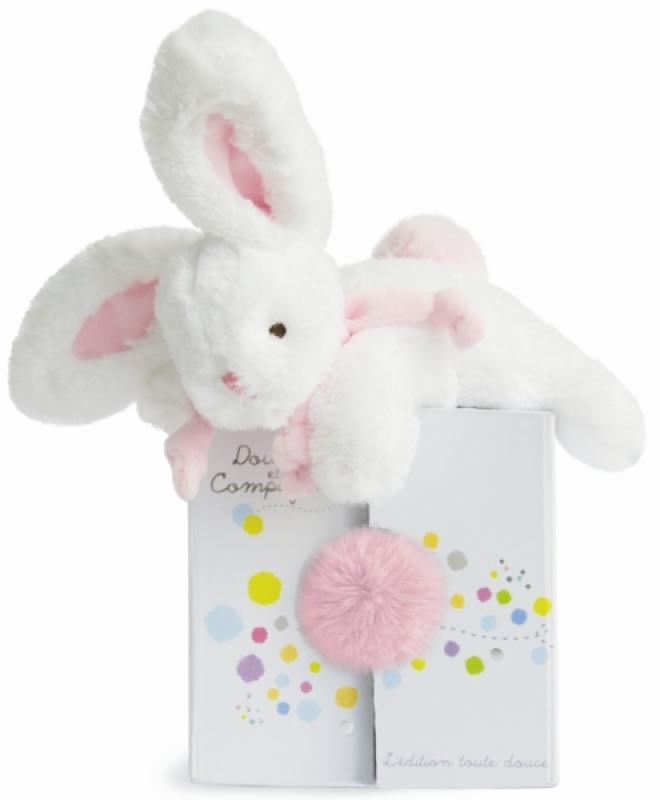Doudou et Compagnie Peluche Lapin Rose Sorbet Coucou Doudou Doudou et Compagnie Peluche Lapin Rose Sorbet Coucou Doudou