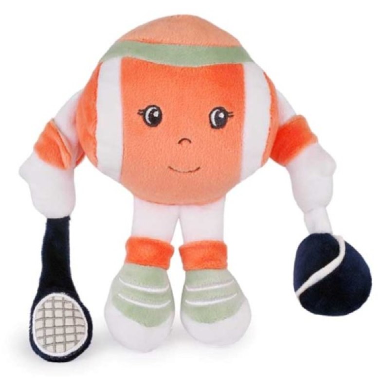 Peluche Madame Balle Orange Doudou et Compagnie Peluche Madame Balle Orange de chez Doudou et Compagnie, collection Licence DC