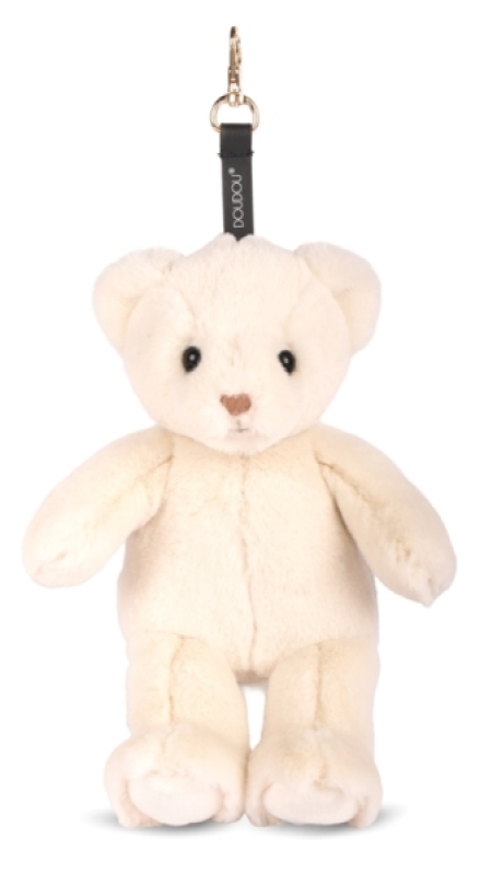 Peluche Ours Ivoire Bijou de Sac Doudou et Compagnie Peluche Ours Ivoire Bijou de Sac de chez Doudou et Compagnie, collection Ours Collection