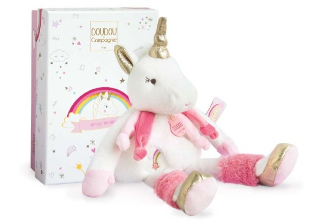 doudou bebe fille licorne