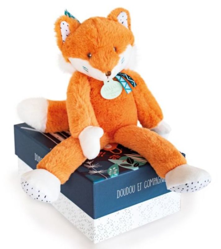 Peluche Pantin Renard Tiwipi - 30 cm Doudou et Compagnie Peluche Pantin Renard Tiwipi - 30 cm de chez Doudou et Compagnie, collection Tiwipi