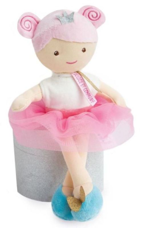 Peluche Poupée Demoiselle Princesse Emma Doudou et Compagnie Peluche Poupée Demoiselle Princesse Emma de chez Doudou et Compagnie, collection Demoiselles Doudou