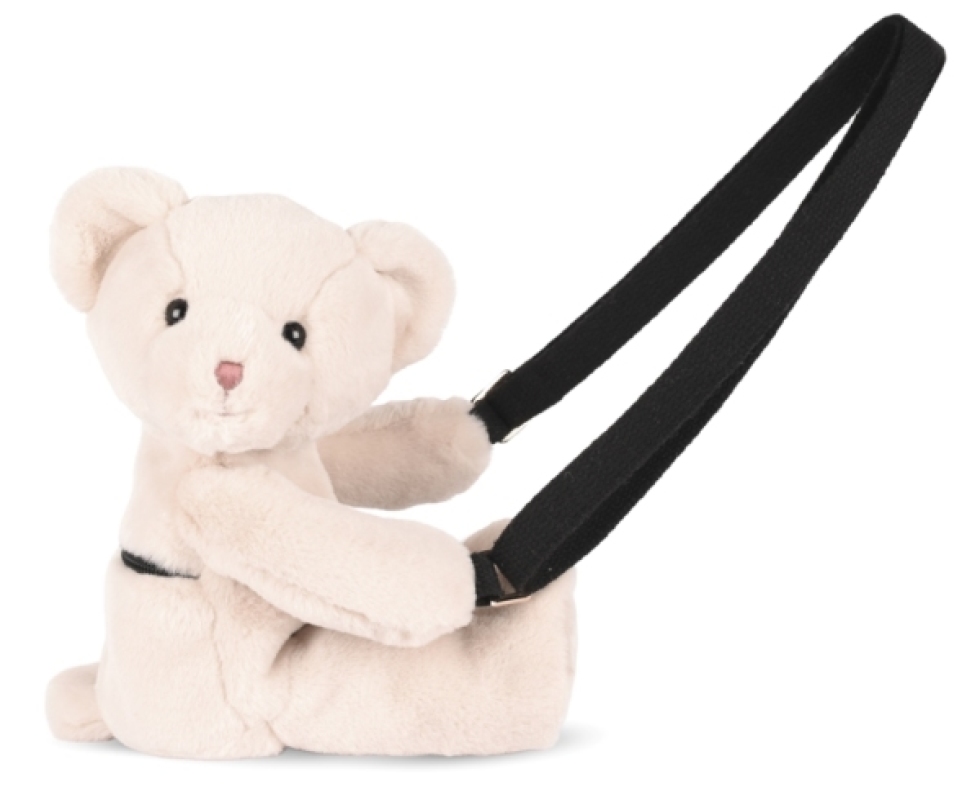 Sac Bandoulière Ours Ivoire Doudou et Compagnie Sac Bandoulière Ours Ivoire de chez Doudou et Compagnie, collection Déco et Accessoires