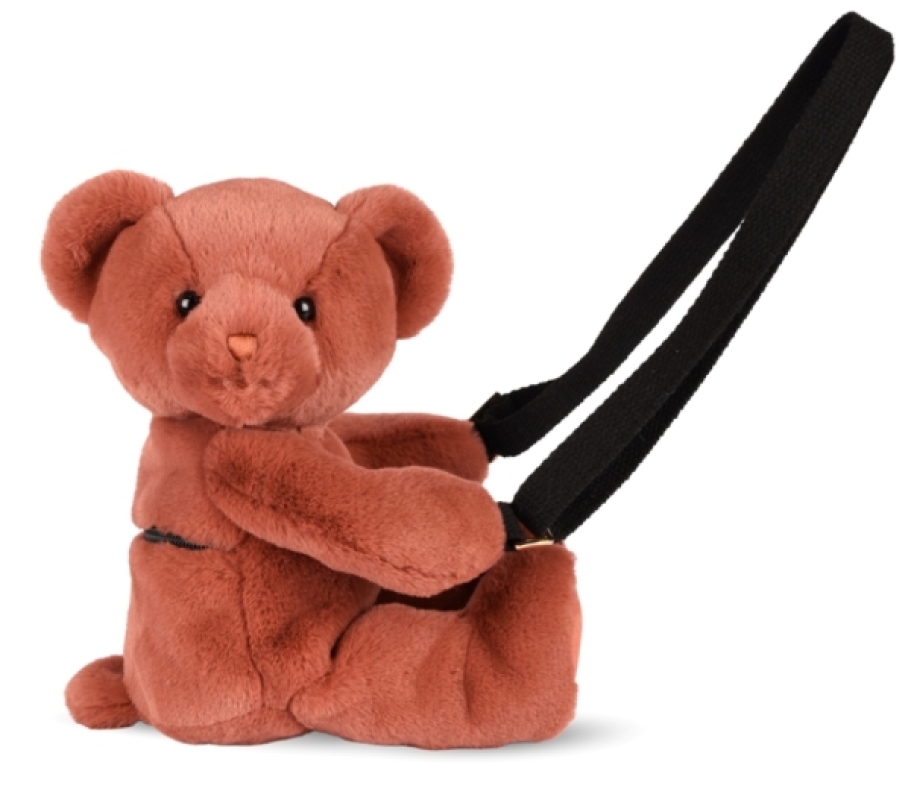 Sac Bandoulière Ours Terracotta Doudou et Compagnie Sac Bandoulière Ours Terracotta de chez Doudou et Compagnie, collection Déco et Accessoires