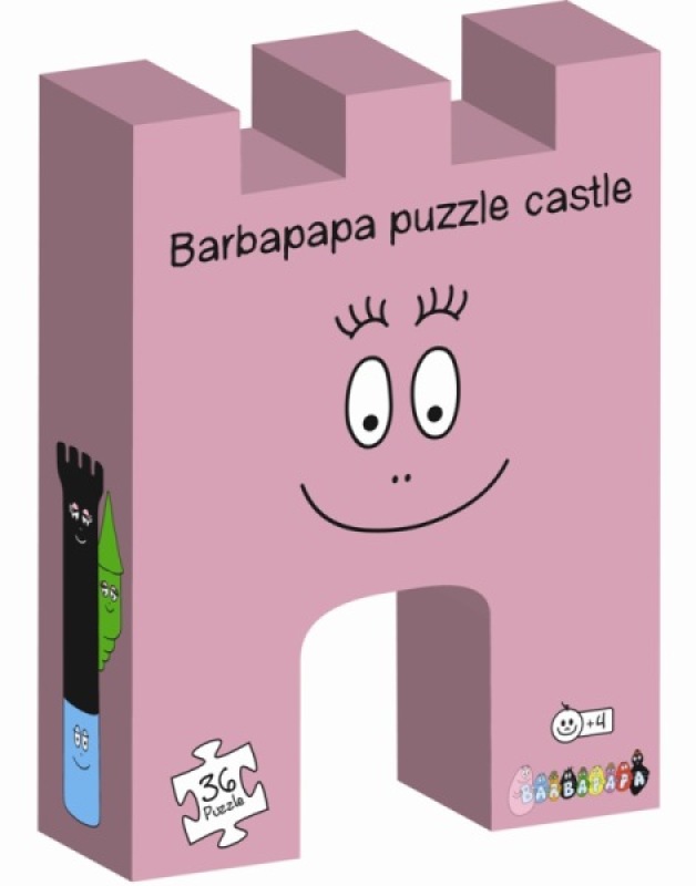 Dujardin Puzzle 36 pcs - Chateau Barbapapa Dujardin Puzzle 36 pcs - Chateau Barbapapa
