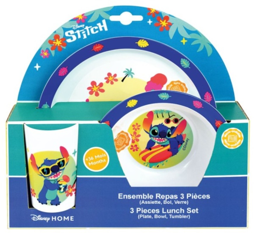Coffret Repas Stitch Fun House Coffret Repas Stitch de chez Fun House, collection A table
