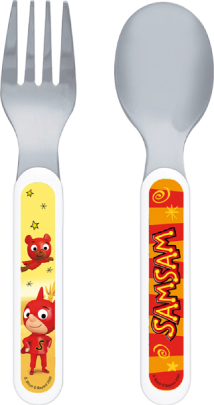 Lot de Couverts Sam Sam Fun House Lot de Couverts Sam Sam de chez Fun House, collection A table