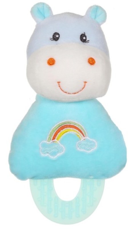 Anneau de Dentition Hippopotame Rainbow Gipsy Anneau de Dentition Hippopotame Rainbow de chez Gipsy, collection Rainbow