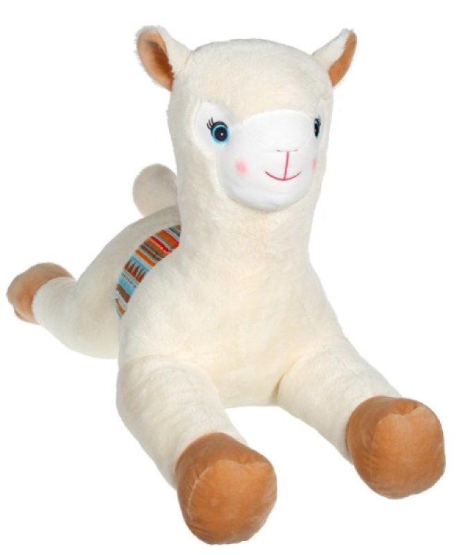 grande peluche lama