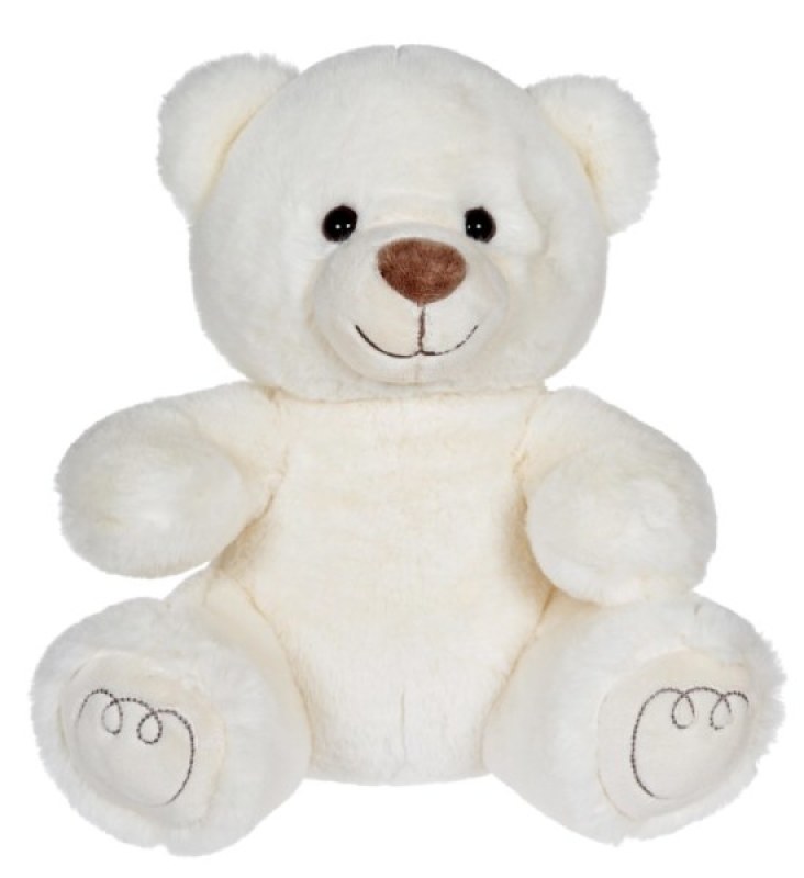 Peluche Ours Ivoire My Sweet Teddy - 24 cm de chez Gipsy, collection My Sweet Teddy
