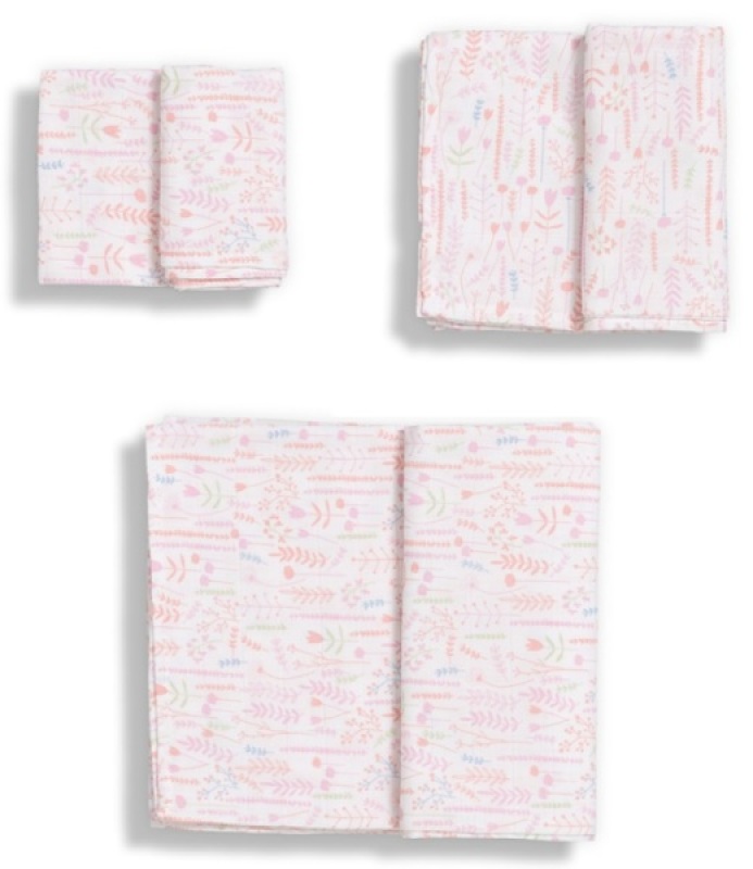 Lot de 3 langes Printemps Bio Gloop Lot de 3 langes Printemps Bio de chez Gloop, collection Printemps
