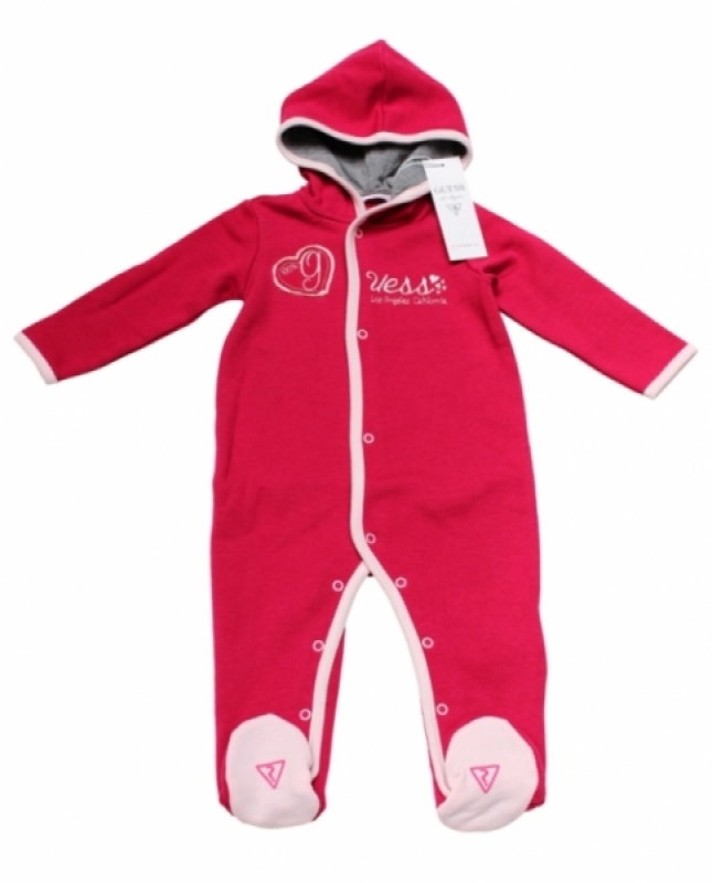Guess Enfant Combinaison Rose Los Angeles 6 mois Guess Enfant Combinaison Rose Los Angeles 6 mois