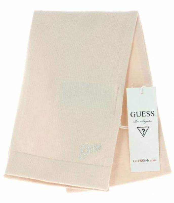 Guess Enfant Echarpe Rose Pale Guess Enfant Echarpe Rose Pale
