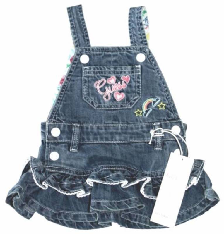 Guess Enfant Robe en Jean 18 mois Guess Enfant Robe en Jean 18 mois