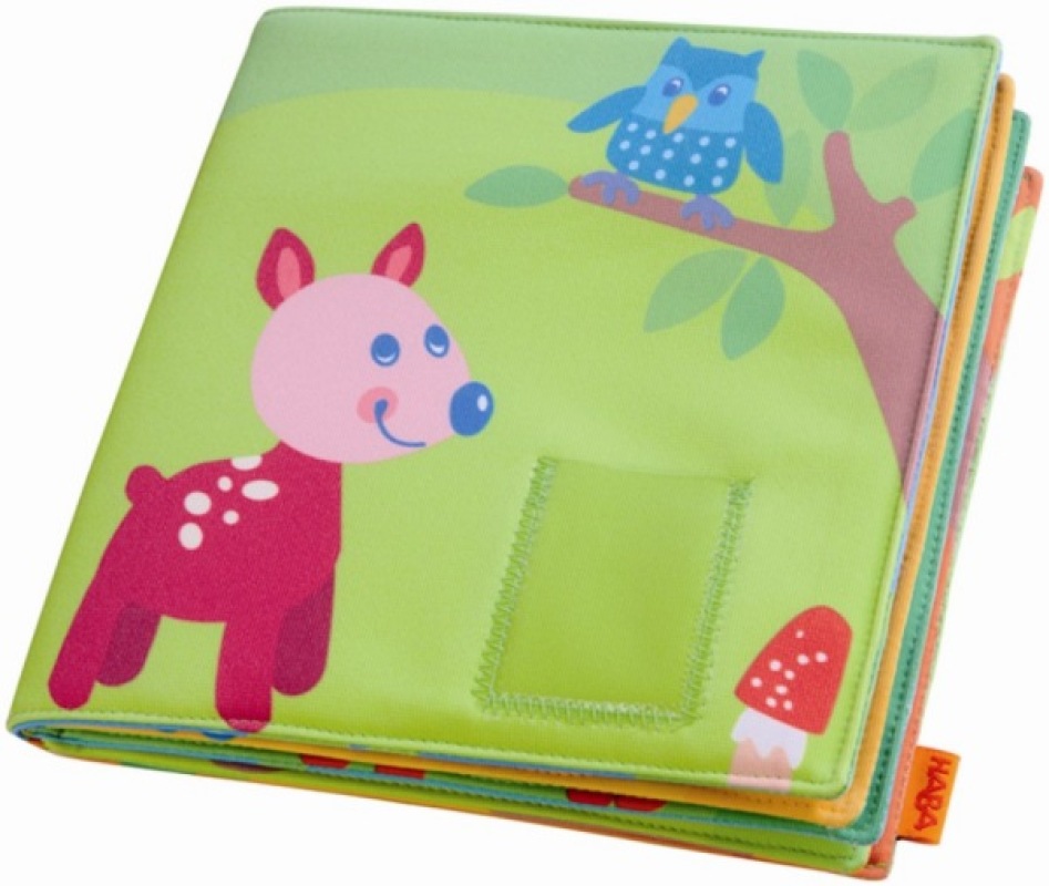Album Photos les Amis de la Forêt Enchantée Haba Album Photos les Amis de la Forêt Enchantée de chez Haba, collection Jouets en tissu d’éveil