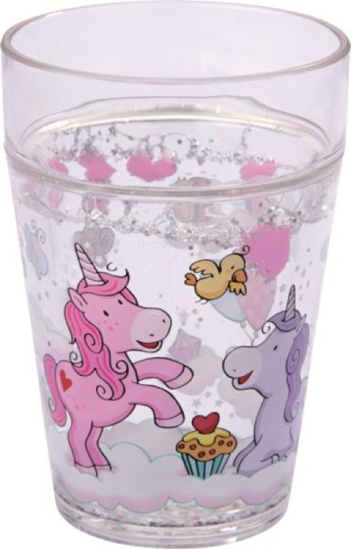 Gobelet Scintillant Licornes dans les Nuages Haba Gobelet Scintillant Licornes dans les Nuages de chez Haba, collection Vaisselle pour Enfants et Accessoires