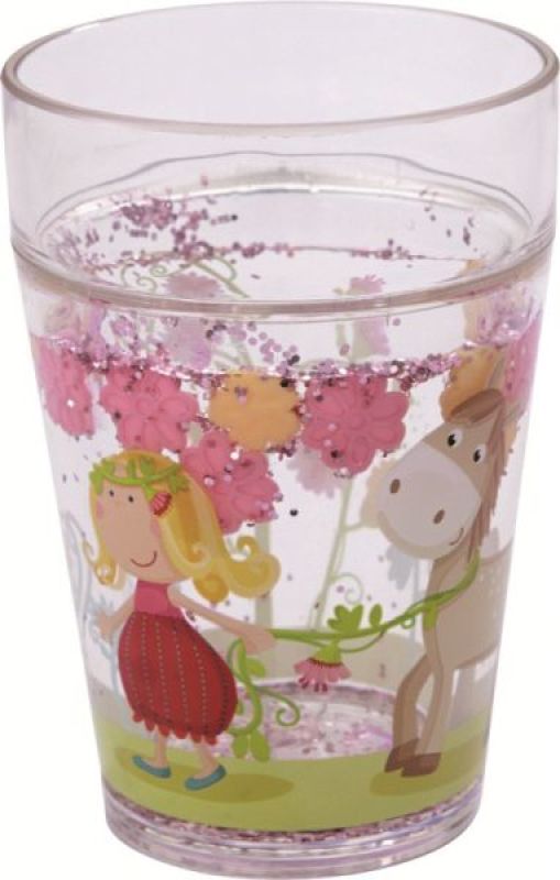 Gobelet Scintillant Vicki et Pirli Haba Gobelet Scintillant Vicki et Pirli de chez Haba, collection Vaisselle pour Enfants et Accessoires