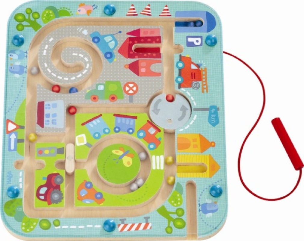 Jeu Magnétique Labyrinthe Ville Haba Jeu Magnétique Labyrinthe Ville de chez Haba, collection Jeux magnétiques